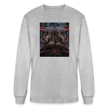 This Is My Era: Cyberpunk Boxing Gloves - Men's Long Sleeve T-Shirt - heather gray - Front