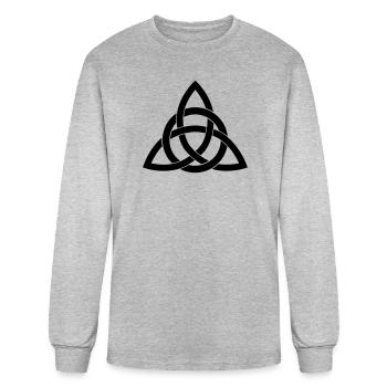 celtic - Men's Long Sleeve T-Shirt - heather gray - Front