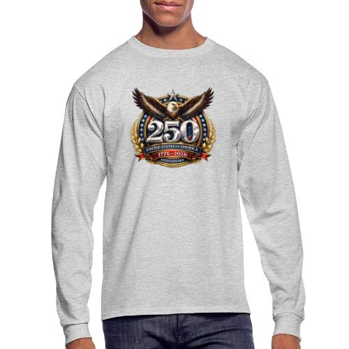 American Eagle USA 250th Anniversary 1776–2026 - Men's Long Sleeve T-Shirt