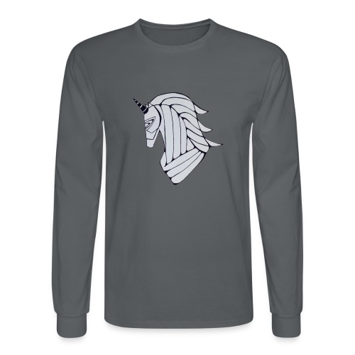 Unicorn Trojan horse - Men's Long Sleeve T-Shirt