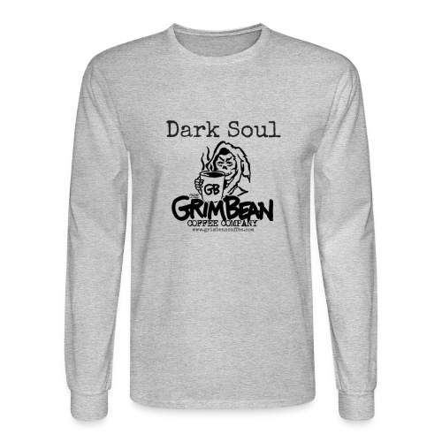 Grim Bean Coffee Company Dark Soul - Men's Long Sleeve T-Shirt