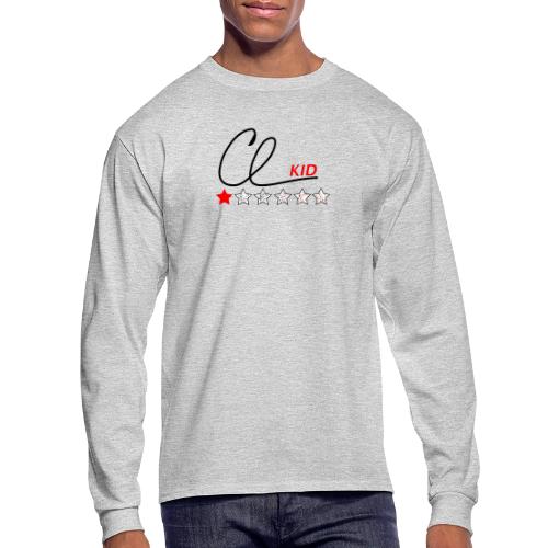 CL KID Logo (Red) - Men's Long Sleeve T-Shirt