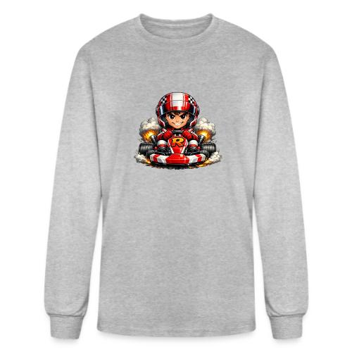 Carcadelogoracerfront - Men's Long Sleeve T-Shirt