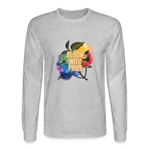 Bloom With Pride - Men's Long Sleeve T-Shirt
