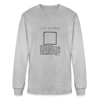 Simon, the Nothing - Men's Long Sleeve T-Shirt - heather gray - Front