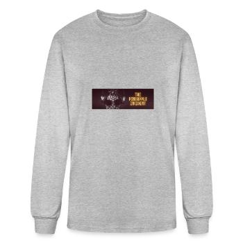 The pineapple Incident - Men's Long Sleeve T-Shirt - heather gray - Front