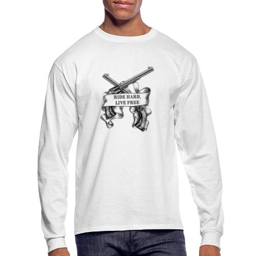 Ride Hard Live Free - Men's Long Sleeve T-Shirt
