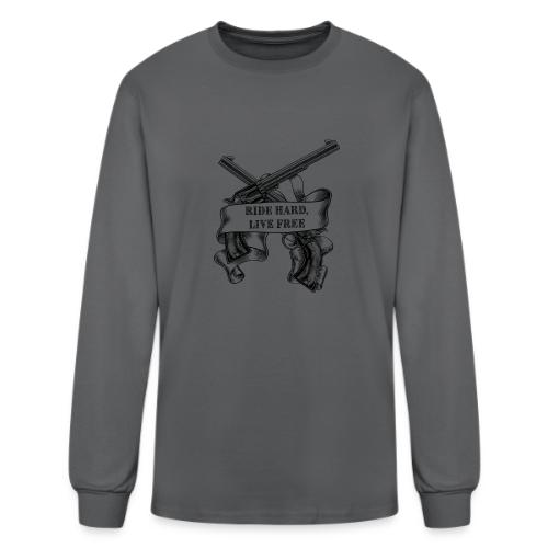 Ride Hard Live Free - Men's Long Sleeve T-Shirt