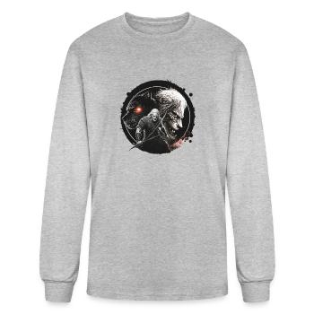 Werewolf RPG - Men's Long Sleeve T-Shirt - heather gray - Front