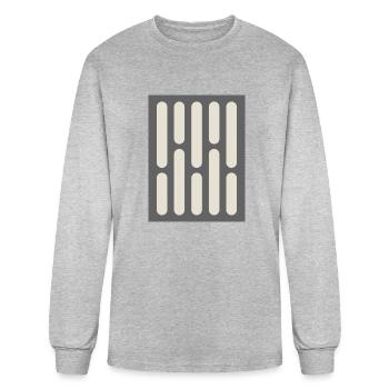 Imperial Wall 1 - Men's Long Sleeve T-Shirt - heather gray - Front