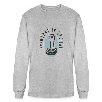 tody is Full of meme - Men's Long Sleeve T-Shirt - heather gray - Front