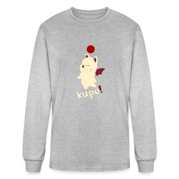 Final Fantasy - Kupo! - Men's Long Sleeve T-Shirt - heather gray - Front