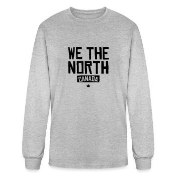 We The North - Men's Long Sleeve T-Shirt - heather gray - Front