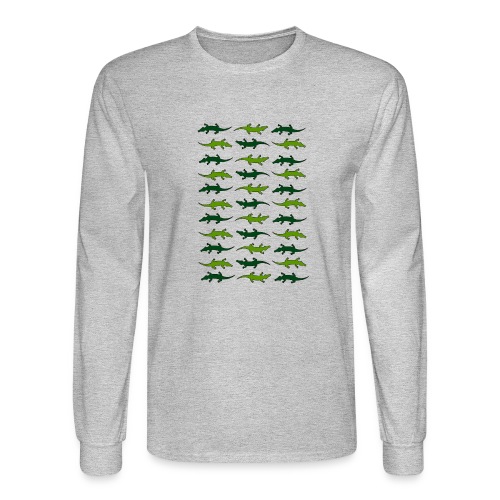 Crocs and gators - Men's Long Sleeve T-Shirt