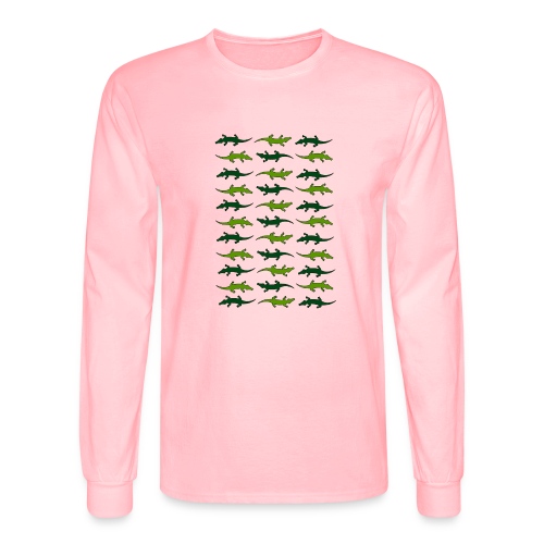 Crocs and gators - Men's Long Sleeve T-Shirt