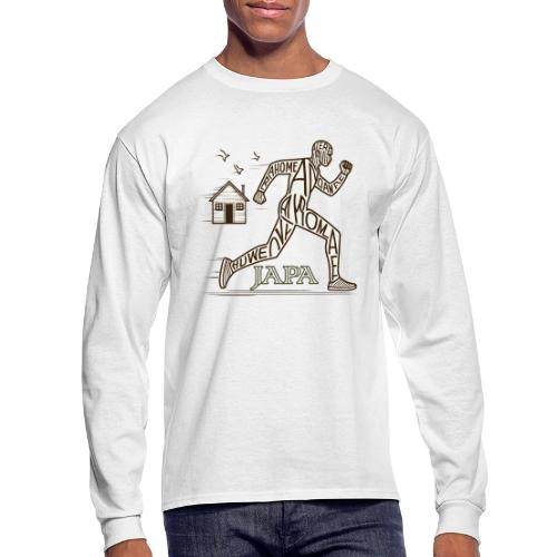 Japa - Yoruba which means To Leave or Run Away - Men's Long Sleeve T-Shirt