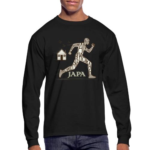 Japa - Yoruba which means To Leave or Run Away - Men's Long Sleeve T-Shirt