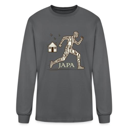 Japa - Yoruba which means To Leave or Run Away - Men's Long Sleeve T-Shirt