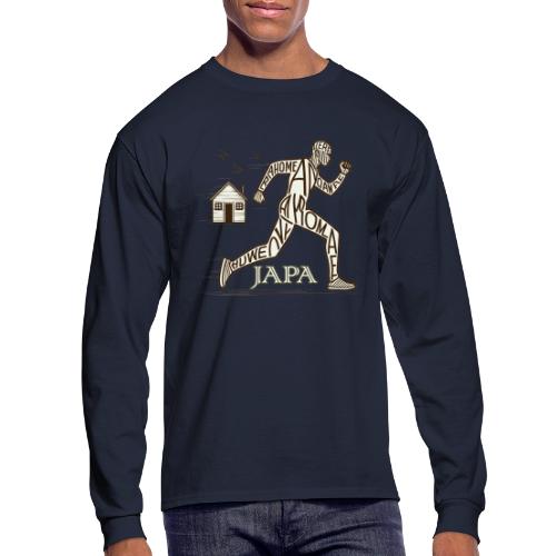 Japa - Yoruba which means To Leave or Run Away - Men's Long Sleeve T-Shirt