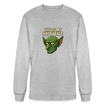 Goblin For All - Men's Long Sleeve T-Shirt - heather gray - Front