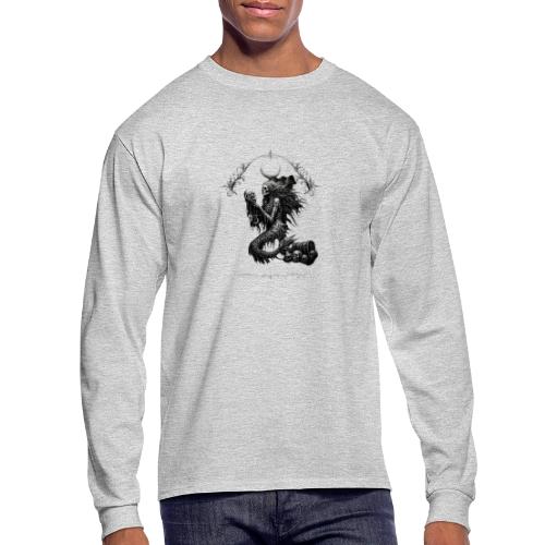 love and haunted - Men's Long Sleeve T-Shirt