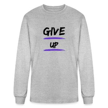 Top trending design. - Men's Long Sleeve T-Shirt - heather gray - Front
