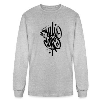 SOLID CORE - Men's Long Sleeve T-Shirt - heather gray - Front