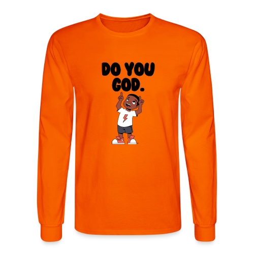 Do You God. (Male) - Men's Long Sleeve T-Shirt