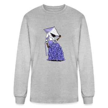 young thug jeffery - Men's Long Sleeve T-Shirt - heather gray - Front