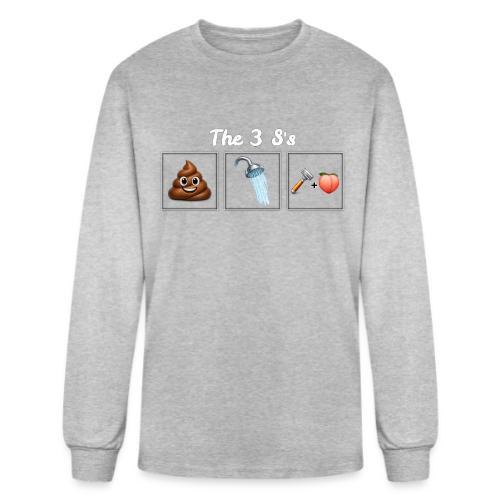 The 3 S's - Men's Long Sleeve T-Shirt