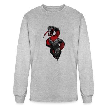 Forbidden Fruit - Men's Long Sleeve T-Shirt - heather gray - Front