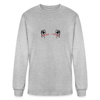 A Prisoner Is Freed From His Chains - Men's Long Sleeve T-Shirt - heather gray - Front
