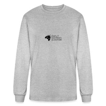 Split Screen Concepts - Men's Long Sleeve T-Shirt - heather gray - Front