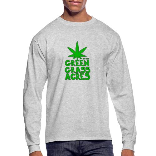 GreenGrassAcres Logo - Men's Long Sleeve T-Shirt