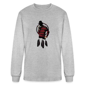 Dream Catcher - Men's Long Sleeve T-Shirt - heather gray - Front