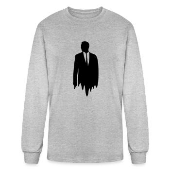 undercover agent - Men's Long Sleeve T-Shirt - heather gray - Front