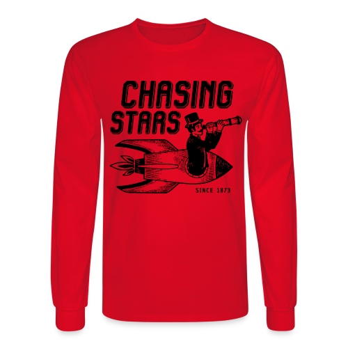 chasing stars space - Men's Long Sleeve T-Shirt