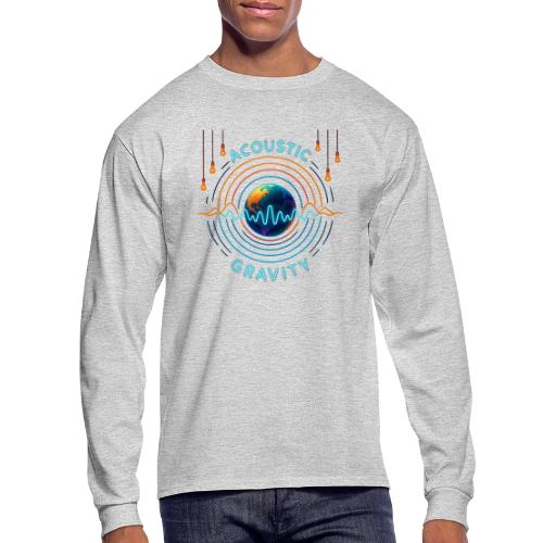 Acoustic Gravity Earth - Men's Long Sleeve T-Shirt