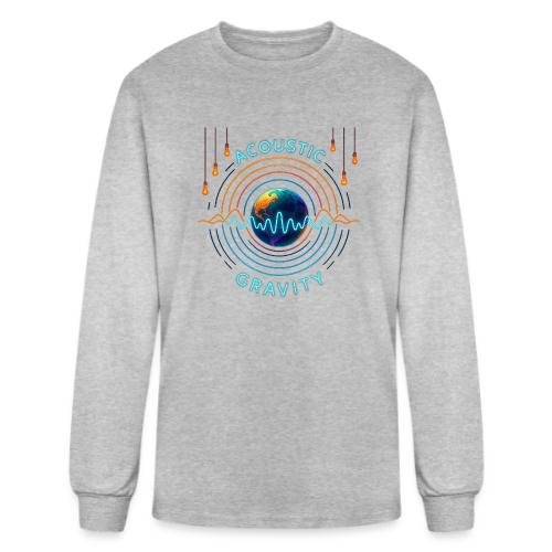 Acoustic Gravity Earth - Men's Long Sleeve T-Shirt