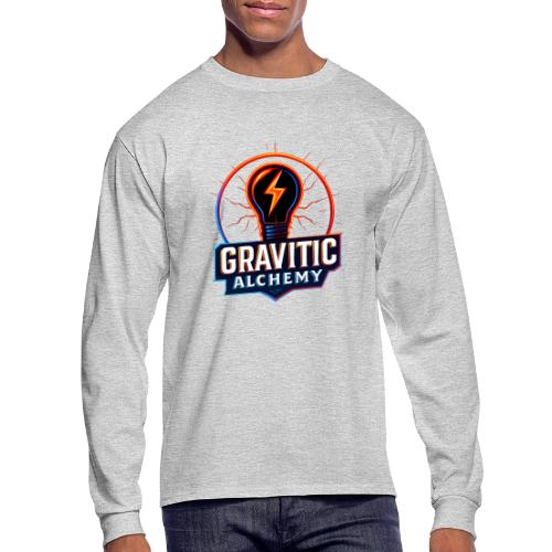 Gravitic Alchemy Logo - Men's Long Sleeve T-Shirt