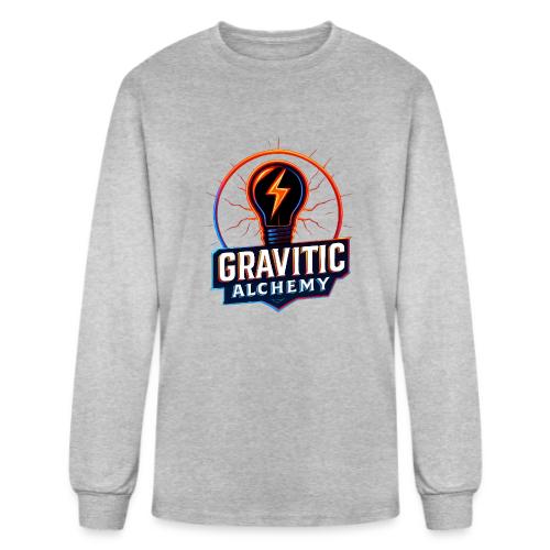 Gravitic Alchemy Logo - Men's Long Sleeve T-Shirt