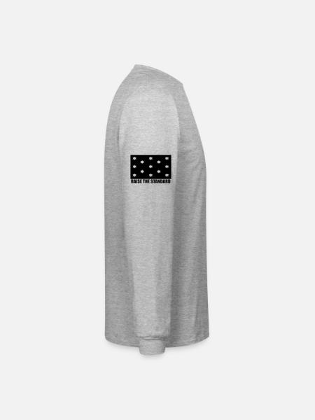 Freedom Bell - Men's Long Sleeve T-Shirt - heather gray - Right