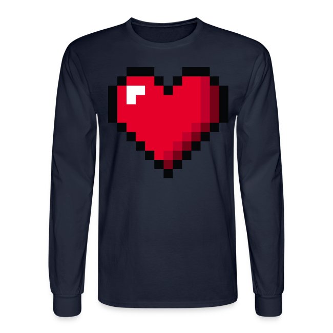Pixel 8 bit Happy Valentine s Day Heart for Gamers