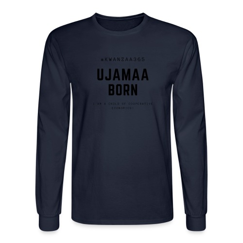 ujamaa born shirt - Men's Long Sleeve T-Shirt