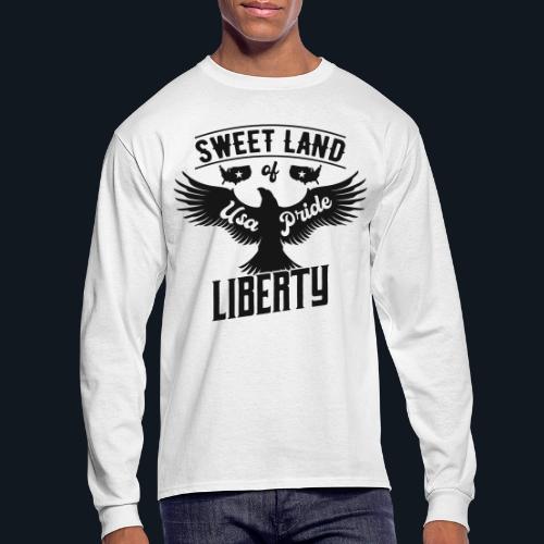 Sweet land of USA Pride Liberty - Men's Long Sleeve T-Shirt