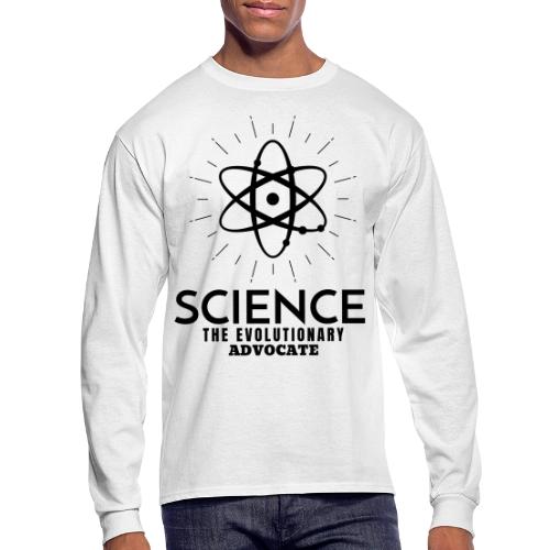 Science The Evolutionary Advocate - Men's Long Sleeve T-Shirt