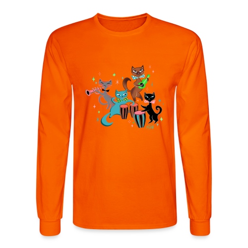 Mambo Kitties Band - Men's Long Sleeve T-Shirt