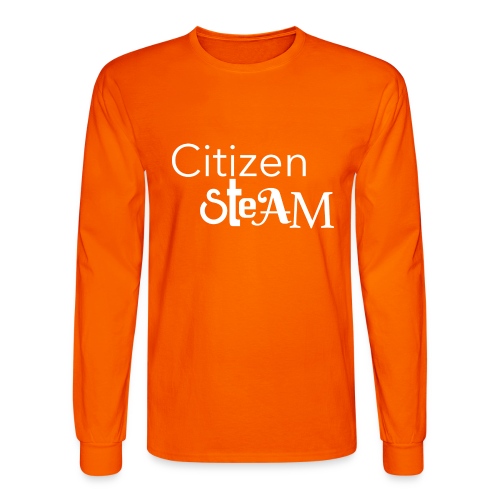 Citizen Steam - White - Men's Long Sleeve T-Shirt