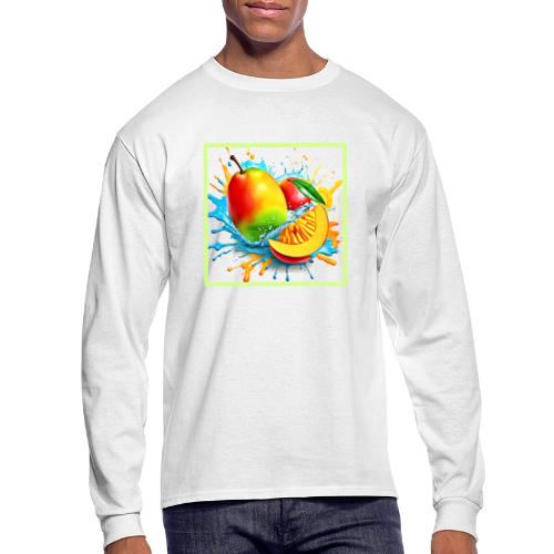 Tropical Mango Treat - Men's Long Sleeve T-Shirt