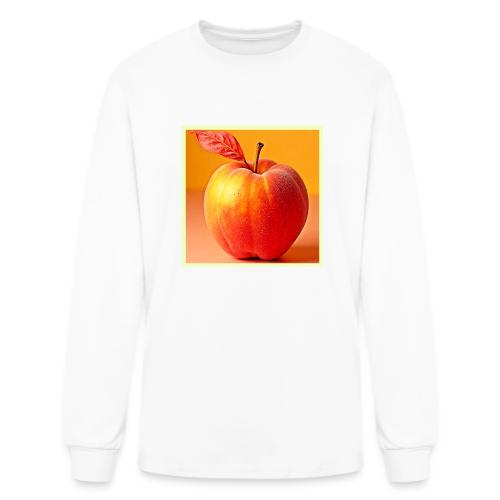 Golden Peach Perfection Design - Men's Long Sleeve T-Shirt